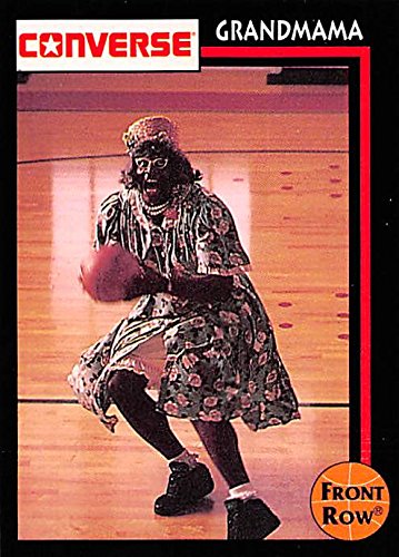 Larry Johnson Basketball Card (Charlotte Hornets, Grandmama) 1993 Converse Front Row #G3