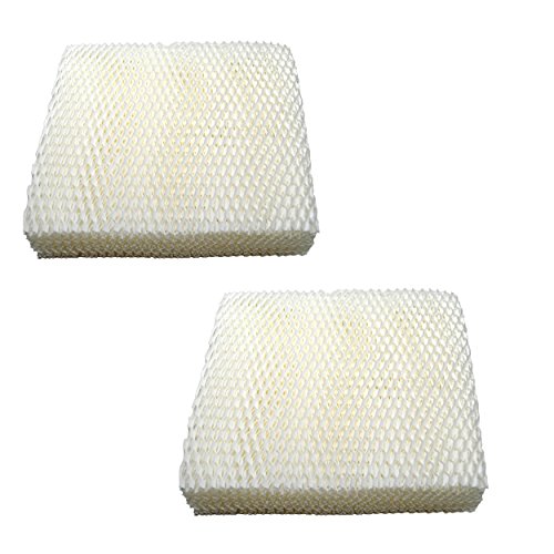 HQRP 2-Pack Wick Filter compatible with Duracraft DH821 DH822 DH822C DH823 DH824 Humidifiers, AC-811 D11-C HC-811 Replacement