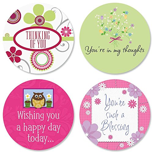 Current Thinking of You Seals – Set of 24, 1.5″ seals, Envelope Seals