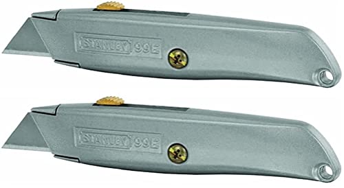Stanley 10-099 6 in Classic 99 Retractable Utility Knife, 2-Pack