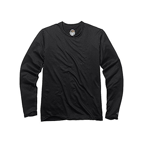 Champion Duofold Varitherm Mid-Weight 2-Layer Boys’ Thermal Shirt_Black_M