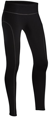 ColdPruf Women’s Quest Performance Activewear Ankle Length Pant, Black, Small