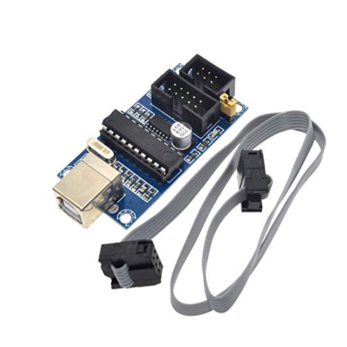 HiLetgo USBTiny USBtinyISP AVR ISP Programmer 6/10 Pin Bootloader for Arduino UNO MEGA