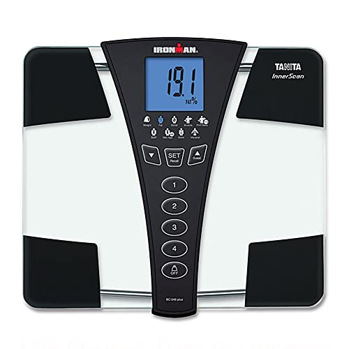 TANITA’s BC-549 Plus FDA Cleared Ironman® Body Composition Monitor. World’s ONLY Consumer Multi-Frequency Scale.