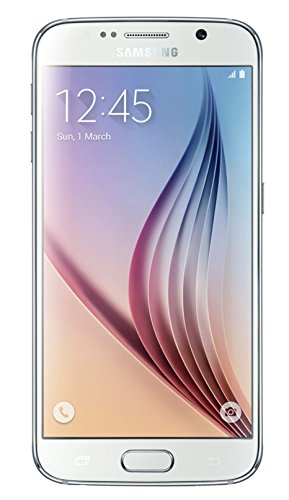 Samsung Galaxy S6 G920a 64GB Unlocked GSM 4G LTE Octa-Core Smartphone w/ 16MP Camera – White Pearl