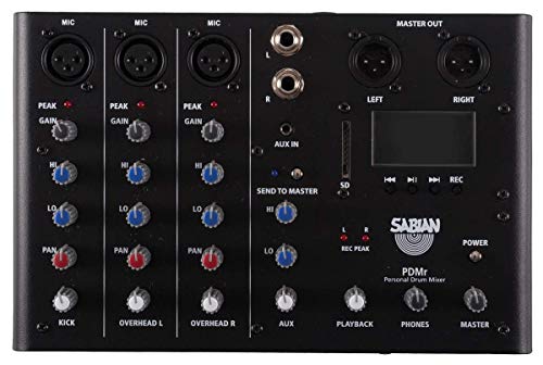 Sabian Sound Kit Drum Mic and Mixer Pack, Black, Regular (SSKIT) | The Storepaperoomates Retail Market - Fast Affordable Shopping