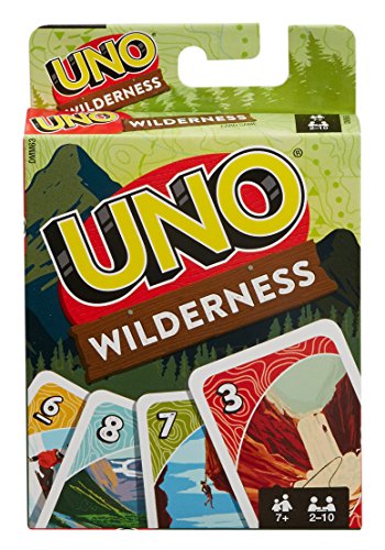 Mattel Games UNO: Wilderness – Card Game, 7 years and up