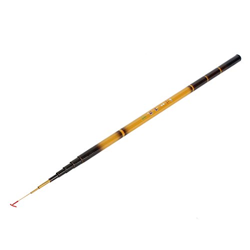 uxcell Telescopic Travel Camping Fishing Pole Rod 8 Sections 360cm 12Ft