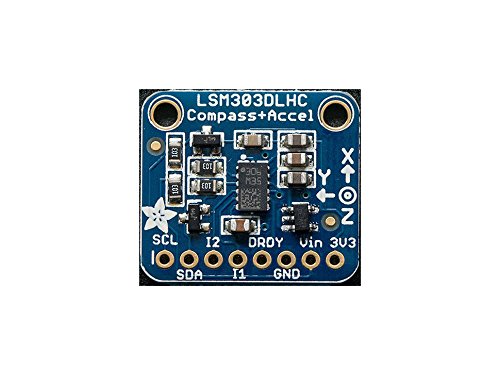 Acceleration Sensor Development Tools Triple-axis Accelerometer+Magnetometer (Compass) Board – LSM303