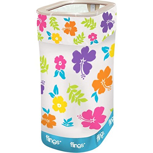 amscan Hibiscus Party Flings® Bin – 22″ H x 15″ W x 10″ D | 1 Pc. | The Storepaperoomates Retail Market - Fast Affordable Shopping
