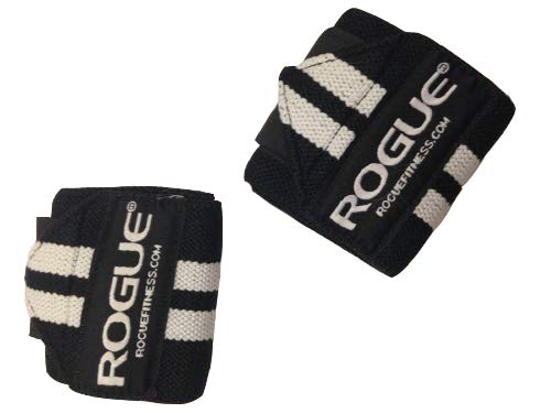 Rogue Fitness Wrist Wraps, Short 12″, Black, Power/Weight Lifting