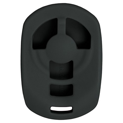 Keyless2Go Replacement for New Silicone Cover Protective Case for Select GM Remote Key Fobs M3N65981403 – Black