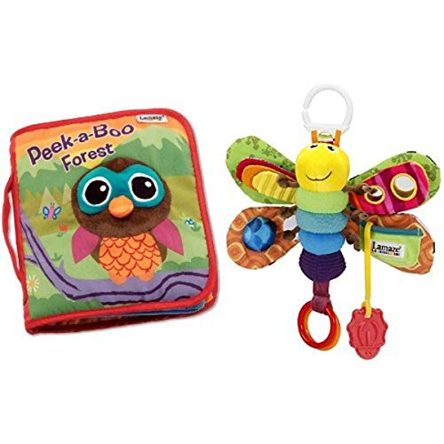 Lamaze Cloth Book, Peek-A-Boo Forest and Play and Grow, Freddie the Firefly