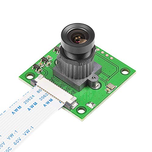 Arducam Lens Board OV5647 Sensor for Raspberry Pi Camera, Adjustable and Interchangeable Lens M12 Module, Focus and Angle Enhancement for Raspberry Pi 4/3/3 B+