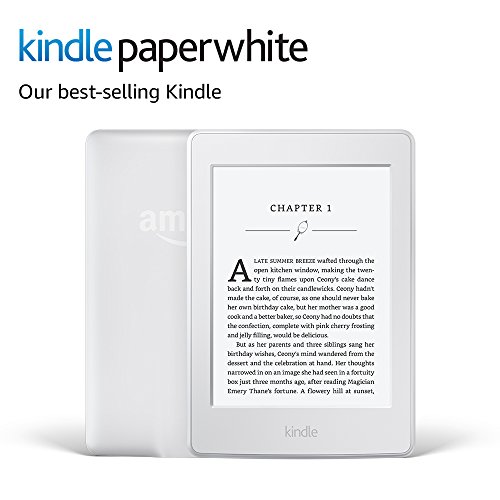Kindle Paperwhite E-reader (Previous Generation – 2015 release) – White, 6″ High-Resolution Display (300 ppi) with Built-in Light, Wi-Fi, Ad-Supported
