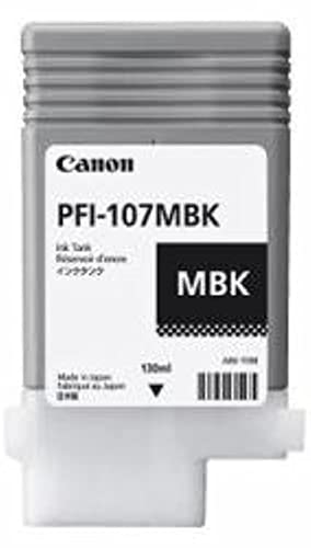 Canon PFI-107MBK 130ml Matte Black Ink Cartridge