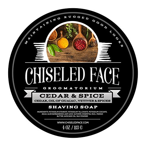Cedar & Spice – Handmade Luxury Shaving Soap from Chiseled Face Groomatorium