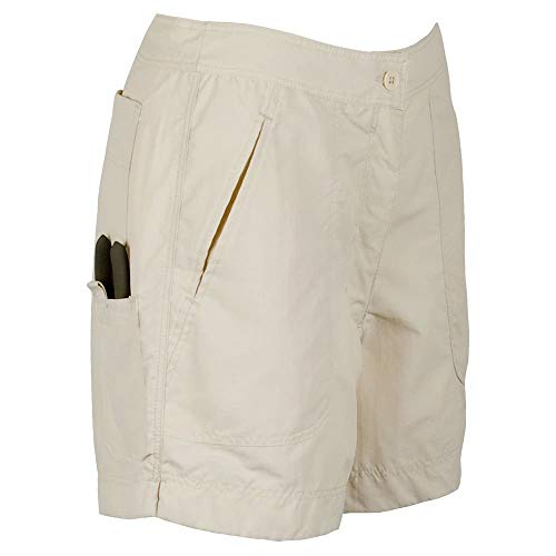 Guy Harvey Ladies Fishing Shorts, Natural, 10