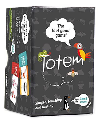 Totem the feel good game, Self-Esteem Game for Team Building, School, Family Game Night | Social Emotional Learning Activities | Counseling and Therapy Games for Kids, Teens, Adults | Therapy Toys