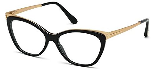 TOM FORD Eyeglasses FT5374 001 Shiny Black