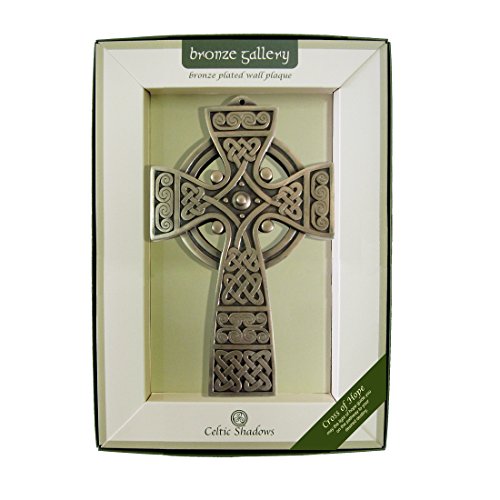 Irish Bronze Plated Wall Plaque with Cross of Hope Design by Royal Tara
