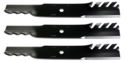 USA Mower Blades (3) for Toro 105-7779-03, 108-1117, 110-0409, 36″ 52″ Deck