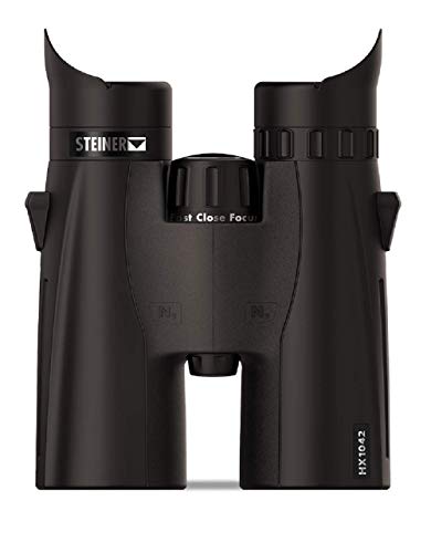 Steiner HX Series Binoculars, Versatile, Clear, High Precision Adventure Optics for Low Light and Daylight Situations, 10×42