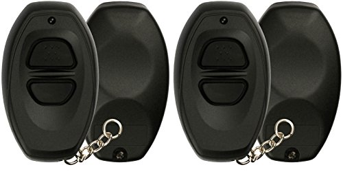 KeylessOption Keyless Entry Remote Control Black Car Key Fob Shell Case Cover Button Pad for Toyota Dealer Installed Alarm System BAB237131-022 (Pack of 2) | The Storepaperoomates Retail Market - Fast Affordable Shopping