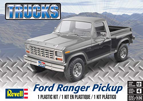 Revell 85-4360 Ford Ranger Pickup Model Truck Kit 1:24 Scale 78-Piece Skill Level 4 Plastic Model Building Kit , Gray, 12 years old and up | The Storepaperoomates Retail Market - Fast Affordable Shopping