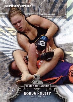 2012 Topps UFC Bloodlines #150 Ronda Rousey Rookie Card