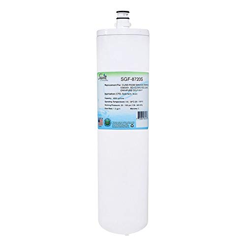 SGF-8720S Replacement water filter for 3M CFS8720-S,5589301, Bevguard BGC-2300S, Omnipure CELF-5M-P, EFS8002S by Swift Green Filters (1pack)