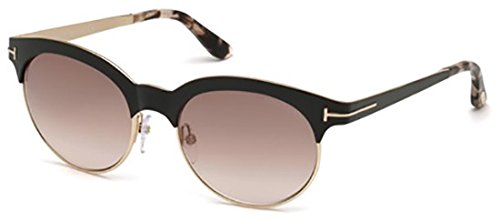 Tom Ford Sunglasses TF 438 Angela 01F Black & Pink Tortoise 53mm