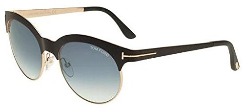 Tom Ford Sunglasses TF 438 Angela Sunglasses 05P Black 53mm