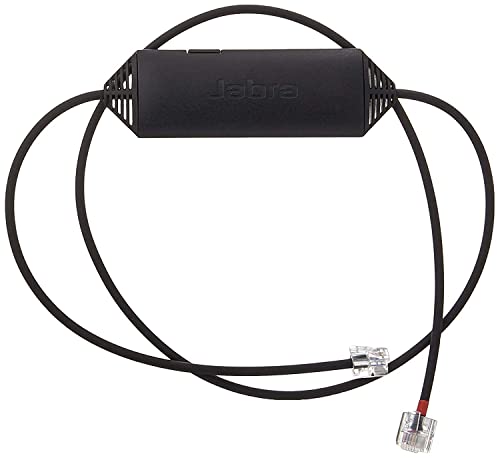 Jabra 14201-43 Link Electronic Hook Switch Adapter Black