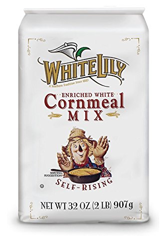 White Lily Enriched White Self-Rising Cornmeal Mix Bag, 5 lb