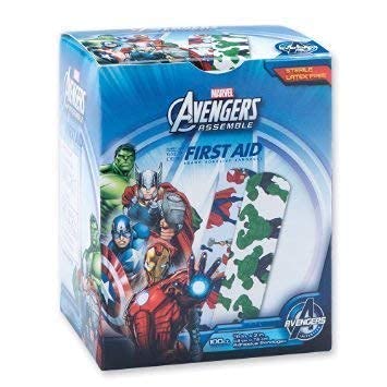 Captain America & Iron Man Bandages – 100 pcs | The Storepaperoomates Retail Market - Fast Affordable Shopping