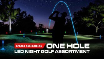 Night Sports Pro Series One Hole LED Night Golf Assortment