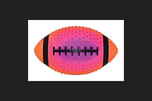 BALL BOUNCE AND SPORT INC Football Rubber Neon8.5, 54-5265BX