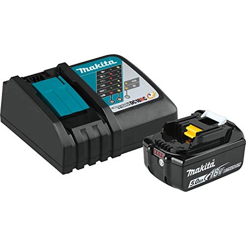Makita BL1850BDC1 18V LXT® Lithium-Ion Battery and Charger Starter Pack (5.0Ah)