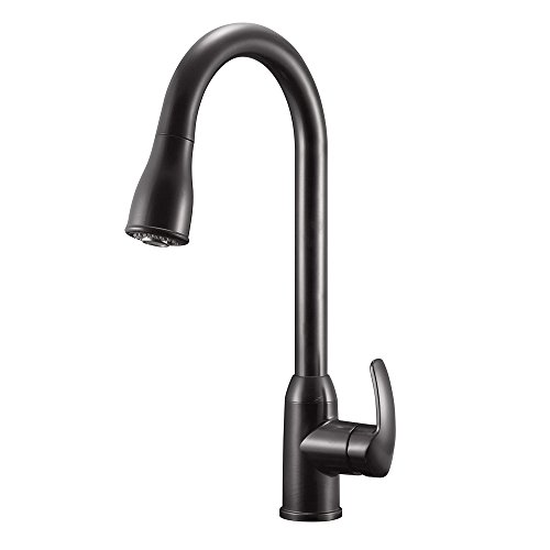 Dura Faucet DF-NMK508-VB RV Pull-Down Kitchen Sink Faucet (Venetian Bronze)