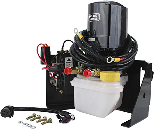Rareelectrical NEW 12V TILT TRIM MOTOR AND RESERVOIR COMPATIBLE WITH MERCURY MARINE APPLICATIONS 865380A25