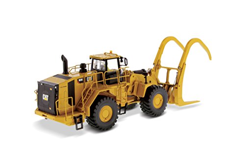 1:50 Caterpillar 988K Wheel Loader with Grapple – High Line Series by Diecast Masters – 85917