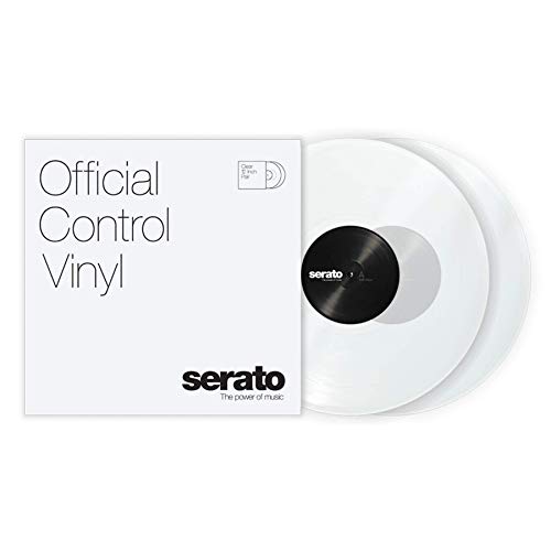 Serato Control Vinyl 12″ Pair Clear