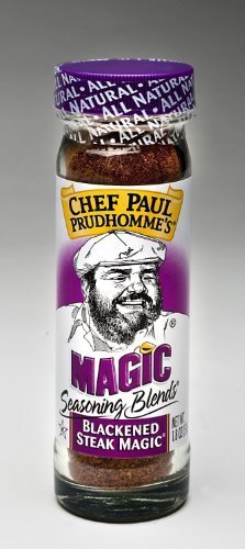 Chef Paul Prudhomme’s Magic Seasoning Blends ~ Blackened Steak Magic, 1.8-Ounce Bottle by Magic Seasoning Blends