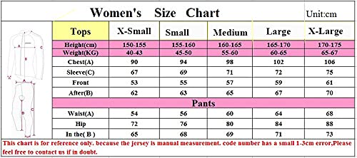 sponeed Women’s Cycle Jersey Bike Clothing Gel Padded Racing Long Sleeve Size L US Multi | The Storepaperoomates Retail Market - Fast Affordable Shopping