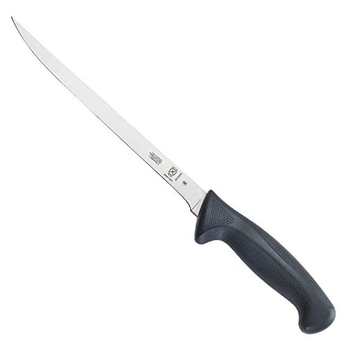 Mercer Culinary M23860 Millennia Black Handle, 8.5-Inch Narrow, Fillet Knife
