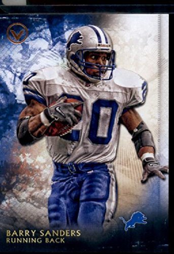 2015 Topps Valor #146 Barry Sanders Football Card In Protective Display Case