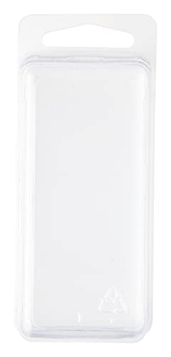 Collecting Warehouse Clear Plastic Clamshell Package/Storage Container, 3.375″ H x 1.5″ W x 1.25″ D, Pack of 25