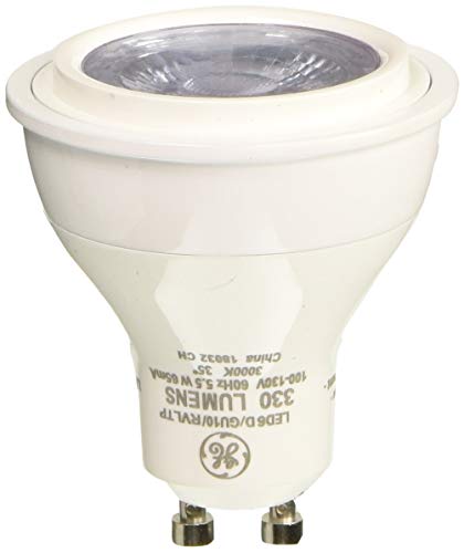 GE Lighting 92323 LED 5.5-watt (50-watt Replacement), 330-lumen MR16 Light Bulb with GU10 Base Reveal, 1-Pack