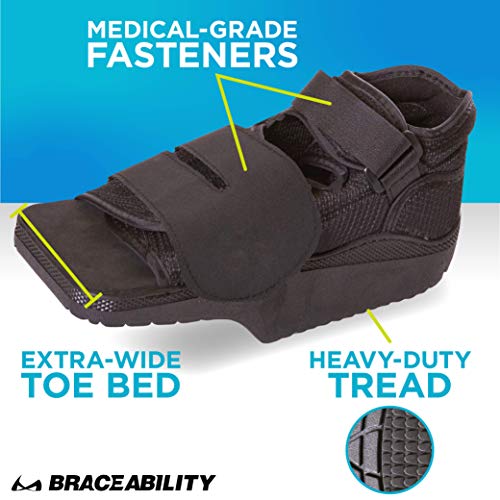 BraceAbility Forefoot Off-Loading Healing Shoe – Non-Weight Bearing Medical Boot for Diabetic Foot Ulcer Protection, Metatarsalgia Pain and Post Bunion, Mallet or Hammer Toe Surgery (XL) | The Storepaperoomates Retail Market - Fast Affordable Shopping